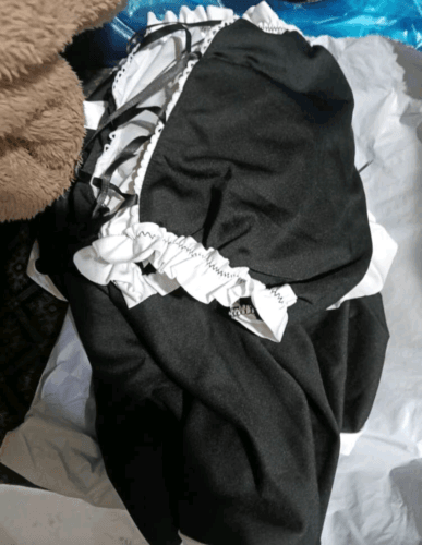 Lace Bow Front Maid Costume Set photo review
