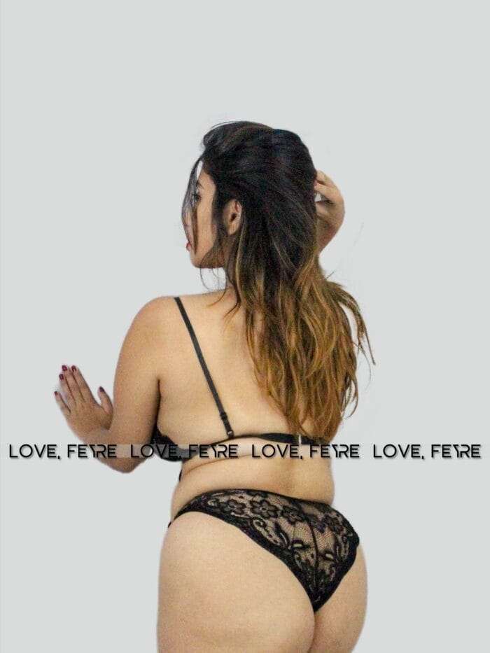 Floral Lace Harness Lingerie Set - Image 2
