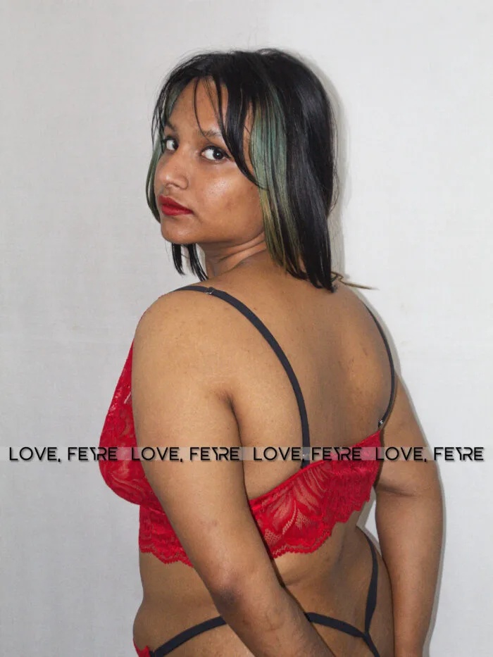 Floral Lace Erotic Lingerie Set - Image 4